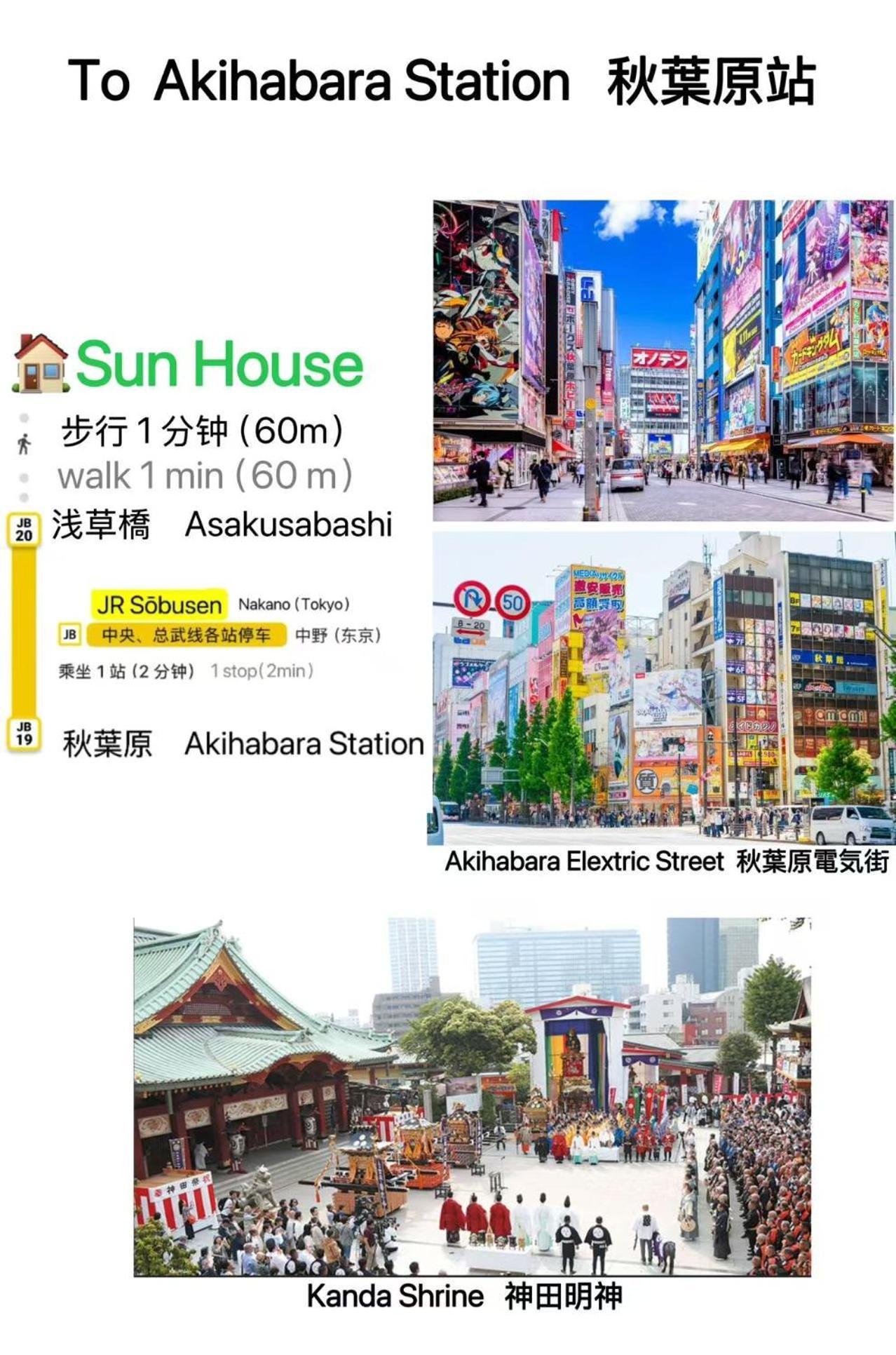 Sun House Asakusabashi Akihabara Tokio